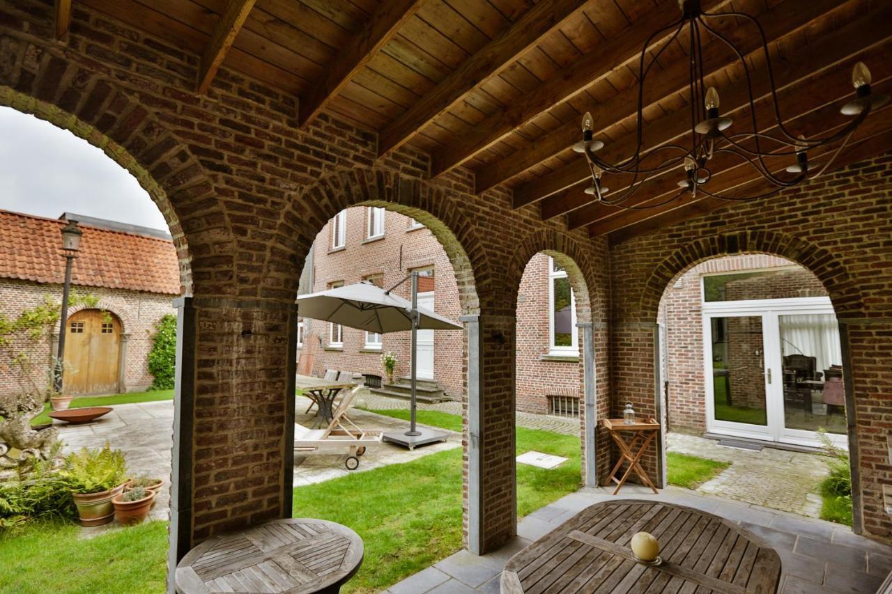 Amand'Eau - Zwemvijver, Zonneterras, Grote Tuin Sint-Amands Exterior foto